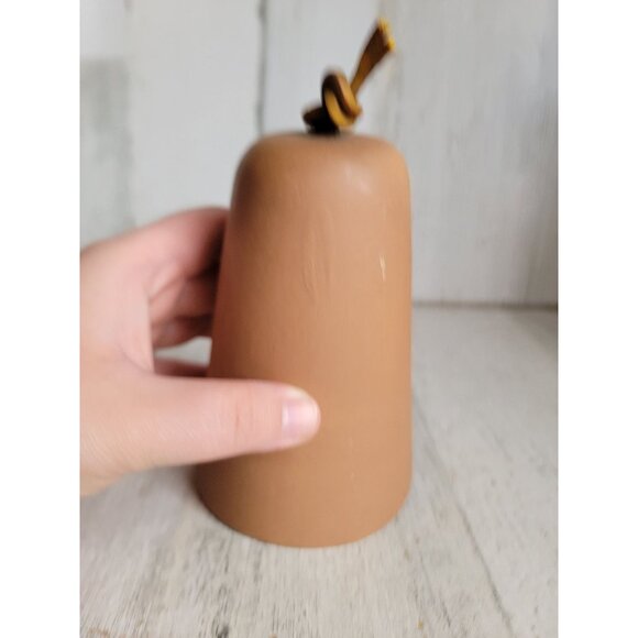 Vintage roadrunner pottery clay chime bell bird southwestern wood pecker decor - Picture 5 of 8